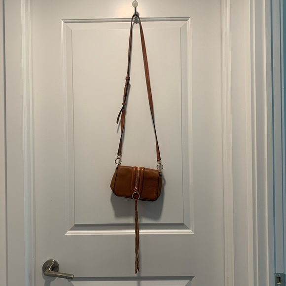 Brown Leather Rebecca Minkoff Crossbody Purse - Picture 2 of 12